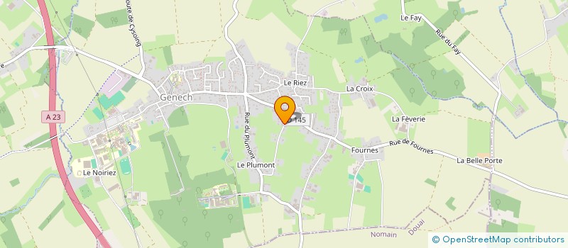 localisation de l'entreprise DADDY'S REGGAE  GENECH