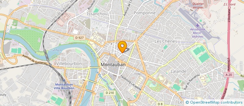 localisation de l'entreprise DADE PRESSE  MONTAUBAN