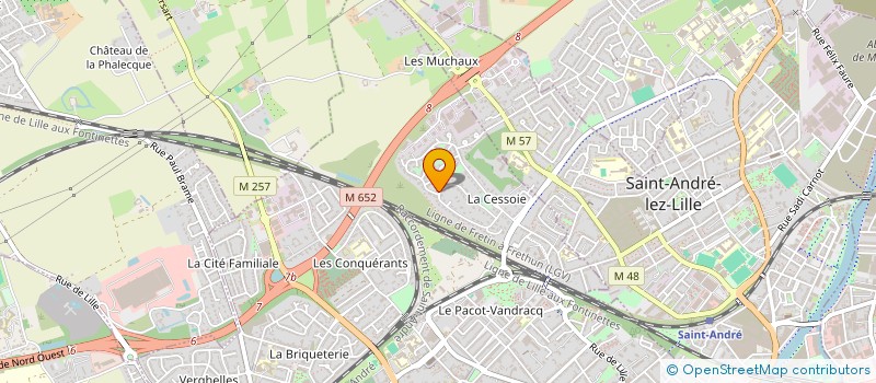 localisation de l'entreprise DADEAS CONSEIL à LAMBERSART