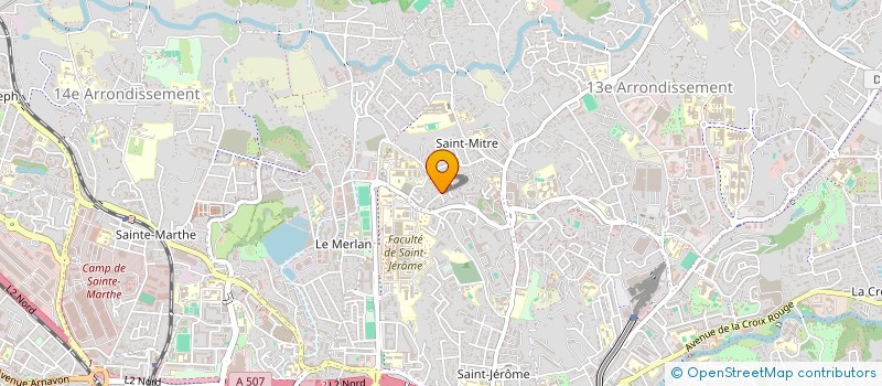 localisation de l'entreprise DADEL à MARSEILLE