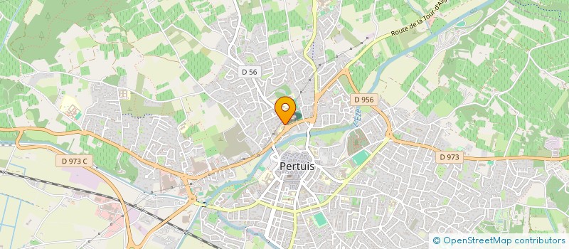 localisation de l'entreprise DADER  PERTUIS