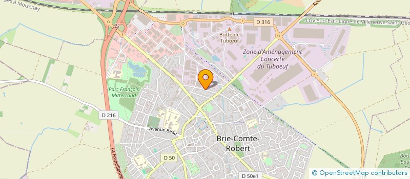 localisation de l'entreprise DADESA  BRIE-COMTE-ROBERT