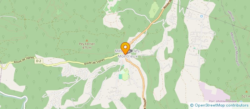 localisation de l'entreprise DADI  MEOUNES-LES-MONTRIEUX