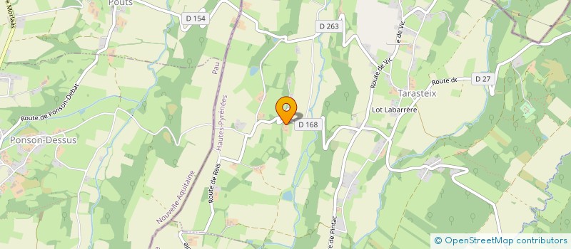 localisation de l'entreprise DADI  TARASTEIX