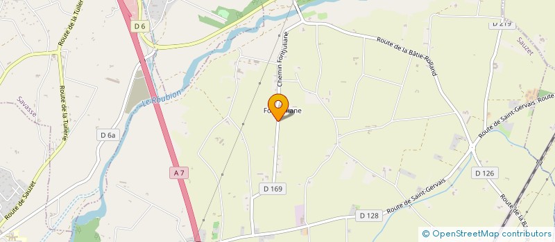 localisation de l'entreprise DADI  SAUZET