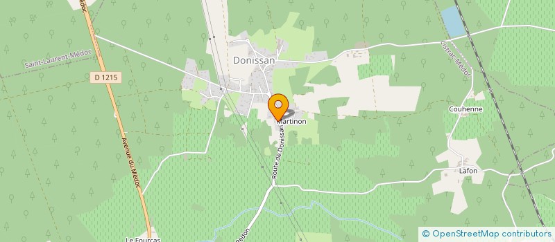 localisation de l'entreprise DADI JL  LISTRAC-MEDOC