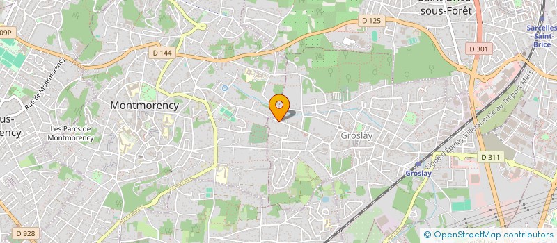 localisation de l'entreprise DADIEL  GROSLAY