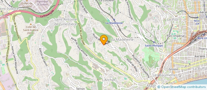 localisation de l'entreprise DADIL-NE à NICE
