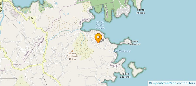 localisation de l'entreprise DADIM  LE FRANCOIS