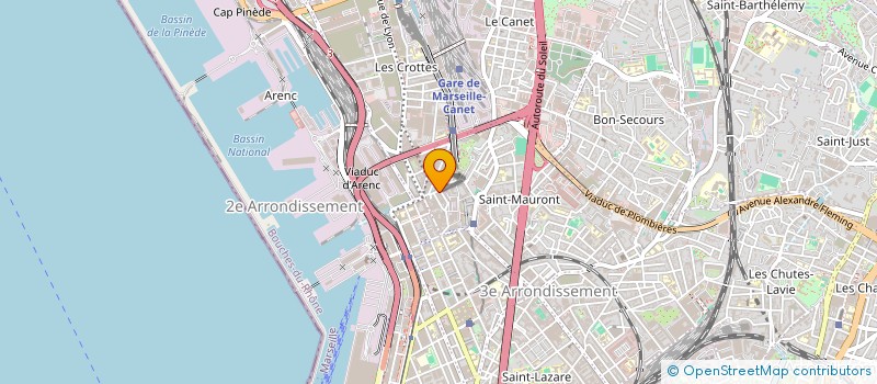 localisation de l'entreprise DADISCOUNT à MARSEILLE