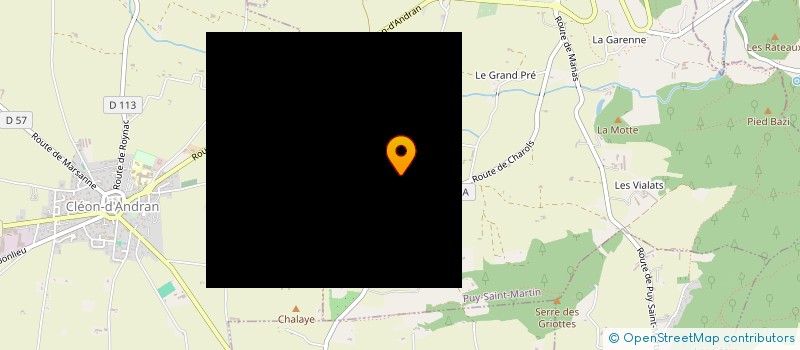 localisation de l'entreprise DADJUQUA  PUY-SAINT-MARTIN