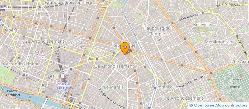 localisation de l'entreprise DADO à PARIS
