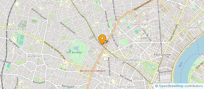 localisation de l'entreprise DADO  LE BOUSCAT