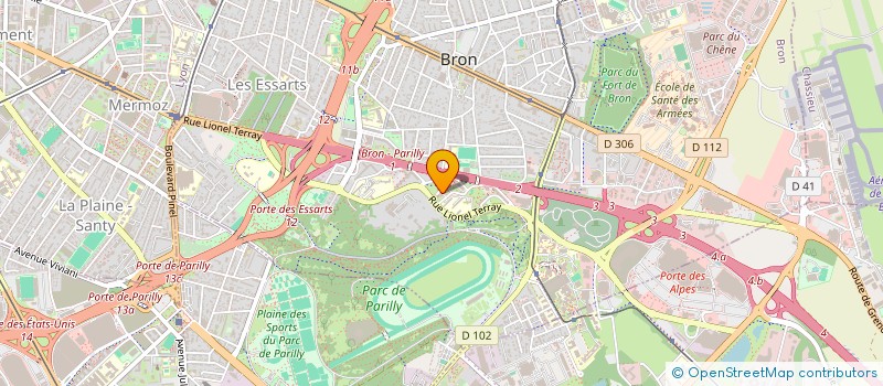 localisation de l'entreprise DADO  BRON