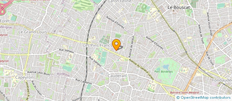 localisation de l'entreprise DADOCLEM à BORDEAUX