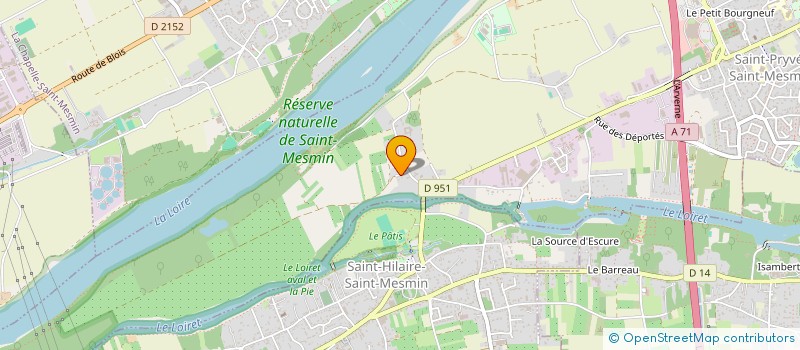 localisation de l'entreprise DADOM  SAINT-PRYVE-SAINT-MESMIN