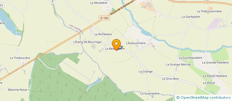 localisation de l'entreprise DADOMAX à LES HERBIERS