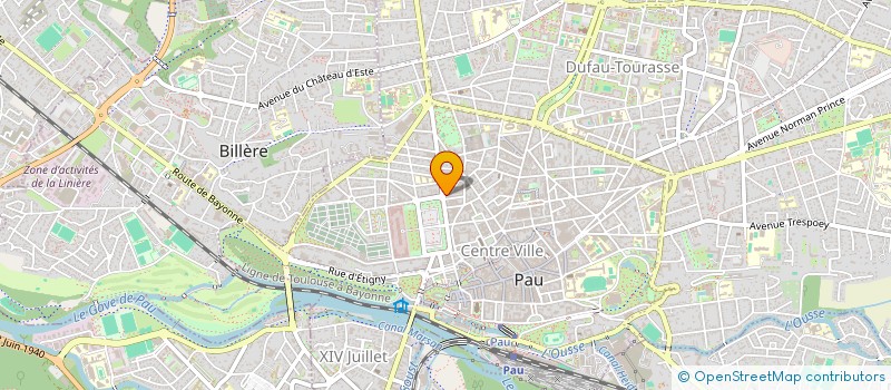 localisation de l'entreprise DADOU à PAU