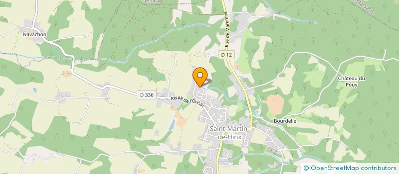 localisation de l'entreprise DADOU  SAINT-MARTIN-DE-HINX