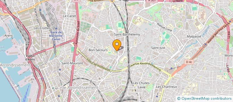 localisation de l'entreprise DADOUONE à MARSEILLE