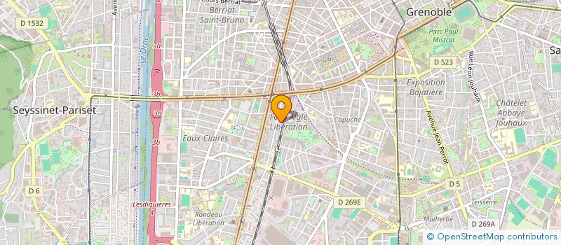 localisation de l'entreprise DADOUTITA  GRENOBLE