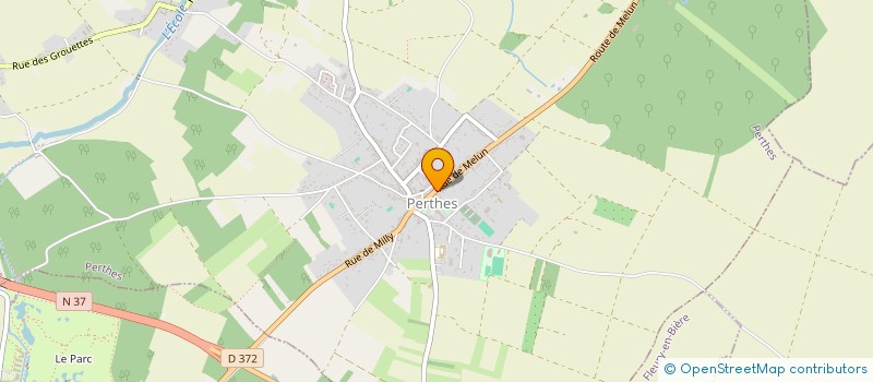 localisation de l'entreprise DADRAJA COIFFURE BEAUTE  CHAILLY-EN-BIERE