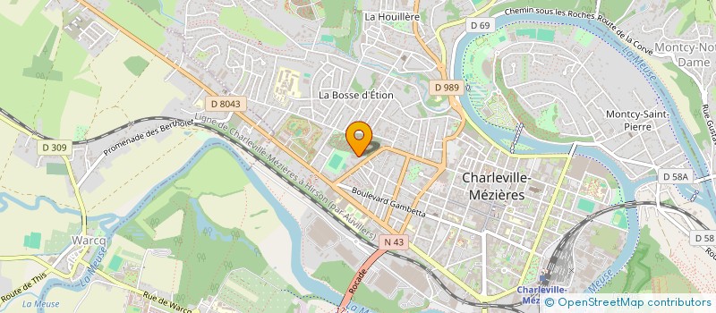 localisation de l'entreprise DADU à CHARLEVILLE-MEZIERES