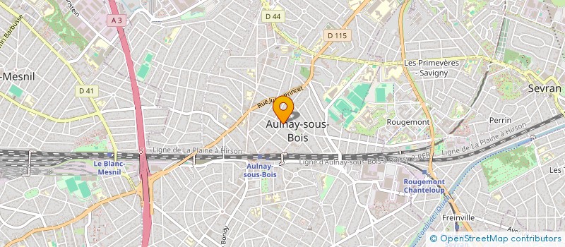 localisation de l'entreprise DADU RNOVATION ENERGETIQUE à AULNAY-SOUS-BOIS
