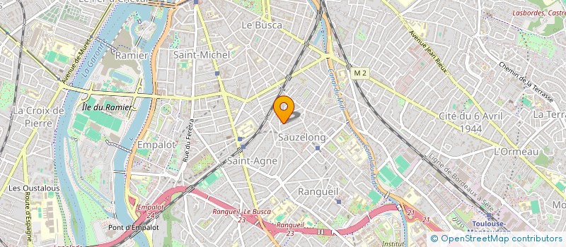 localisation de l'entreprise DADY à TOULOUSE
