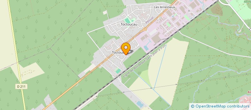 localisation de l'entreprise DADY  CESTAS