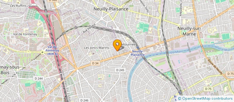 localisation de l'entreprise DADY'S IMMO  LE PERREUX-SUR-MARNE