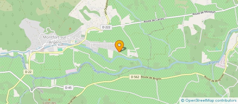 localisation de l'entreprise DADYNANY  MONTFORT-SUR-ARGENS
