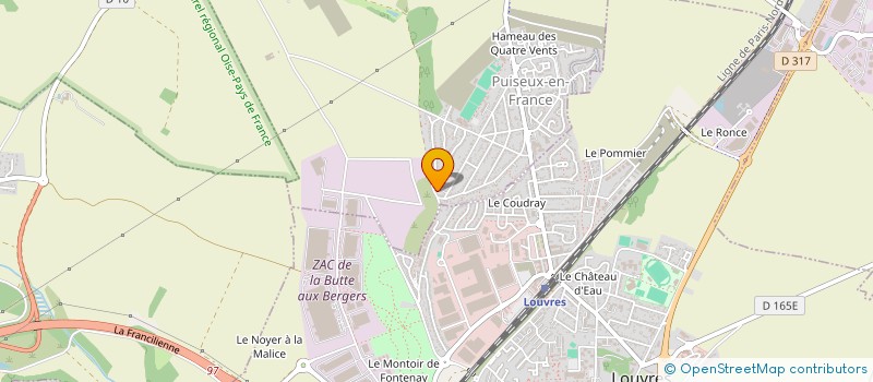 localisation de l'entreprise DADZ  PUISEUX-EN-FRANCE