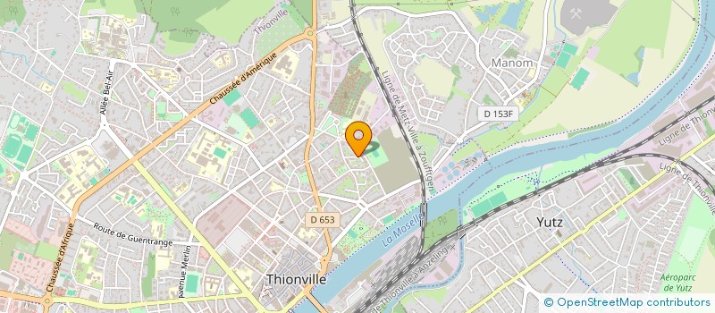 localisation de l'entreprise DAE à THIONVILLE