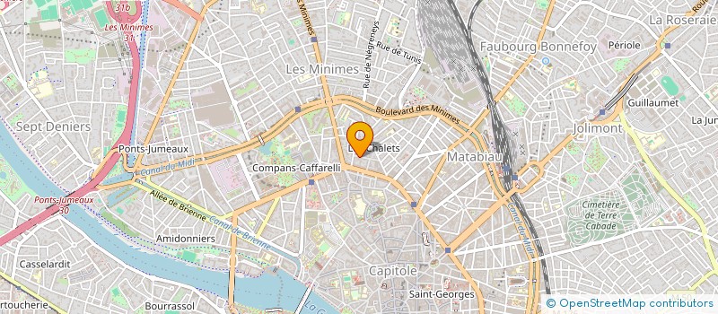 localisation de l'entreprise DAE CONTROLE ENVIRONNEMENTAL à TOULOUSE
