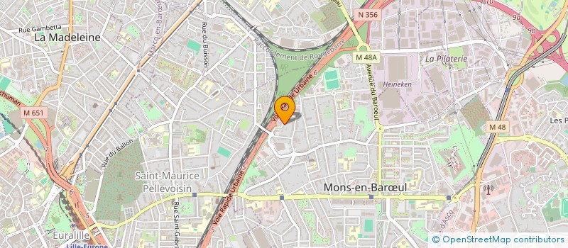 localisation de l'entreprise DAE8BIS  MONS-EN-BARUL