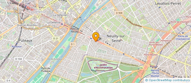 localisation de l'entreprise DAEBAK CAPITAL à NEUILLY-SUR-SEINE