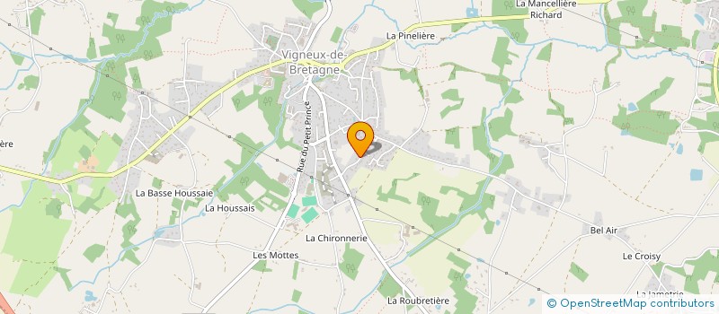 localisation de l'entreprise DAEG à VIGNEUX-DE-BRETAGNE
