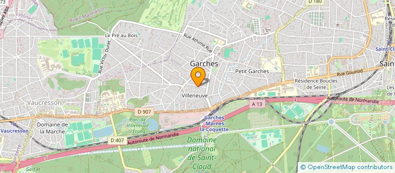 localisation de l'entreprise DAEL à GARCHES