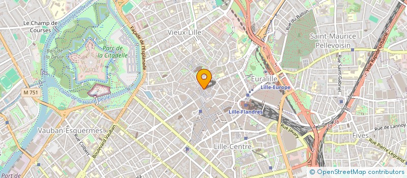 localisation de l'entreprise DAEL & GRAU LILLE à LILLE