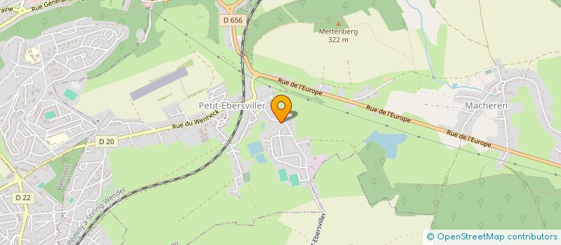 localisation de l'entreprise DAELI'S  VALMONT