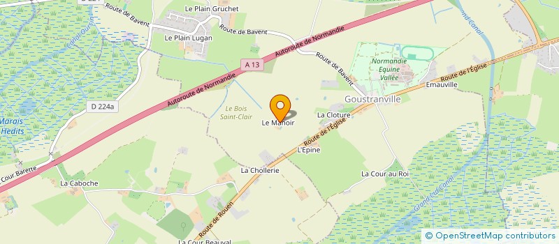 localisation de l'entreprise DAELILO FOOD à BEUVRON-EN-AUGE