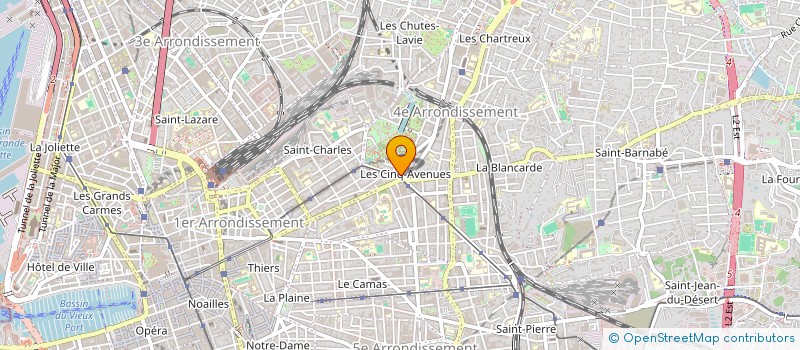 localisation de l'entreprise DAEMONICREATION à MARSEILLE