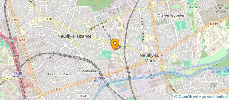 localisation de l'entreprise DAEXIA à NEUILLY-SUR-MARNE