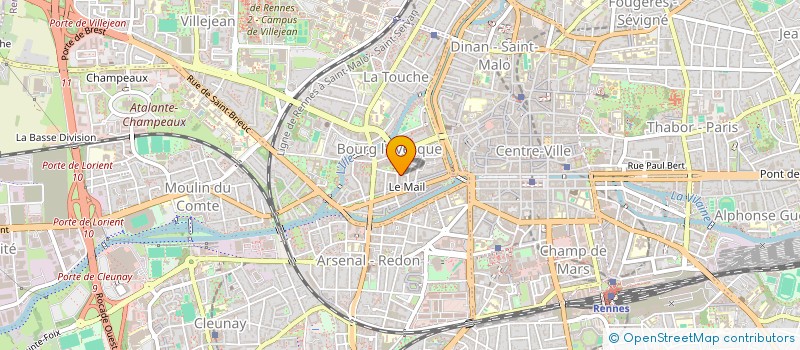 localisation de l'entreprise DAF  RENNES