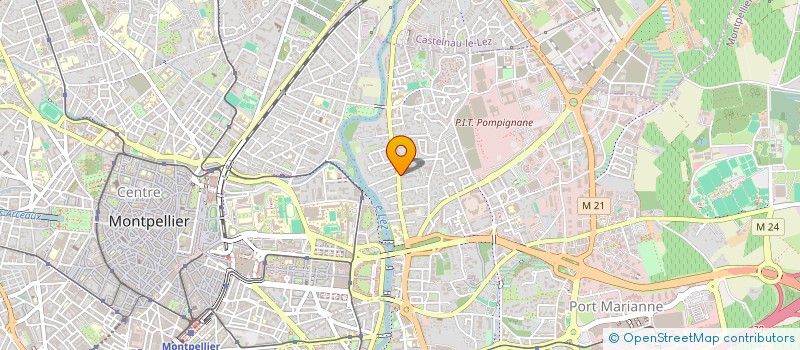 localisation de l'entreprise DAF & CO  MONTPELLIER