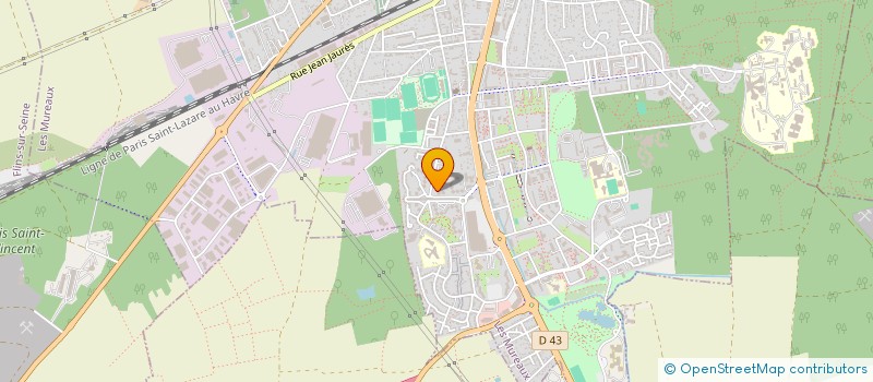 localisation de l'entreprise DAF RENOVATION à LES MUREAUX