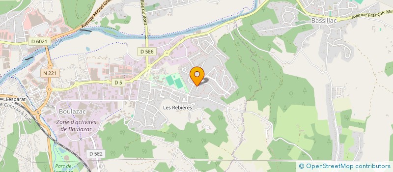 localisation de l'entreprise DAF SOLUTIONS à BOULAZAC ISLE MANOIRE