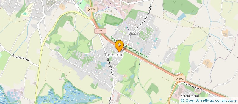 localisation de l'entreprise DAFA  GUERANDE