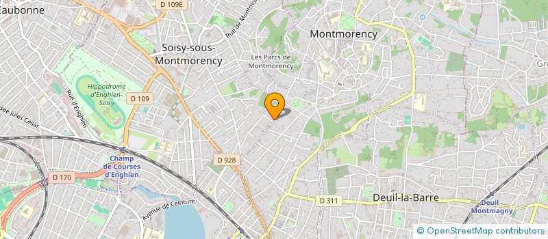 localisation de l'entreprise DAFA SERVICES  SOISY-SOUS-MONTMORENCY